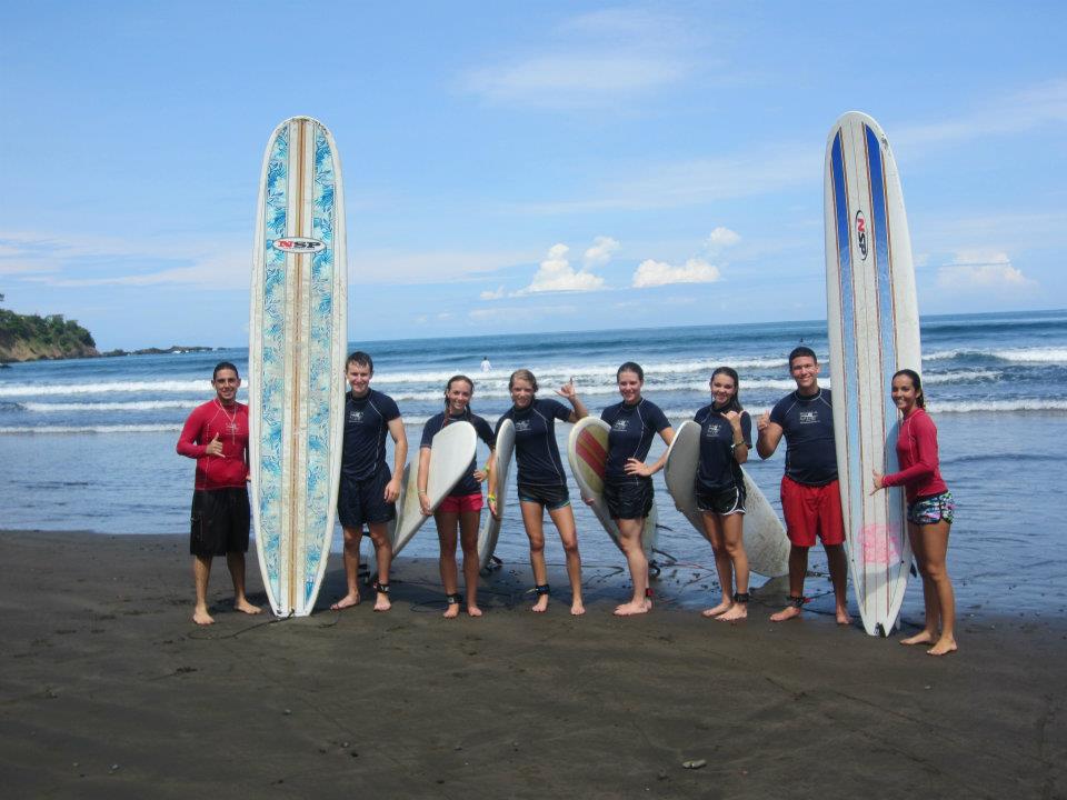 Dominical Surf Lessons with Debbie 1