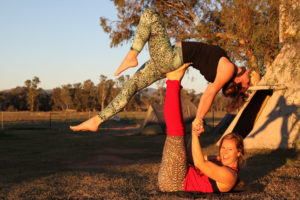 acro-yoga