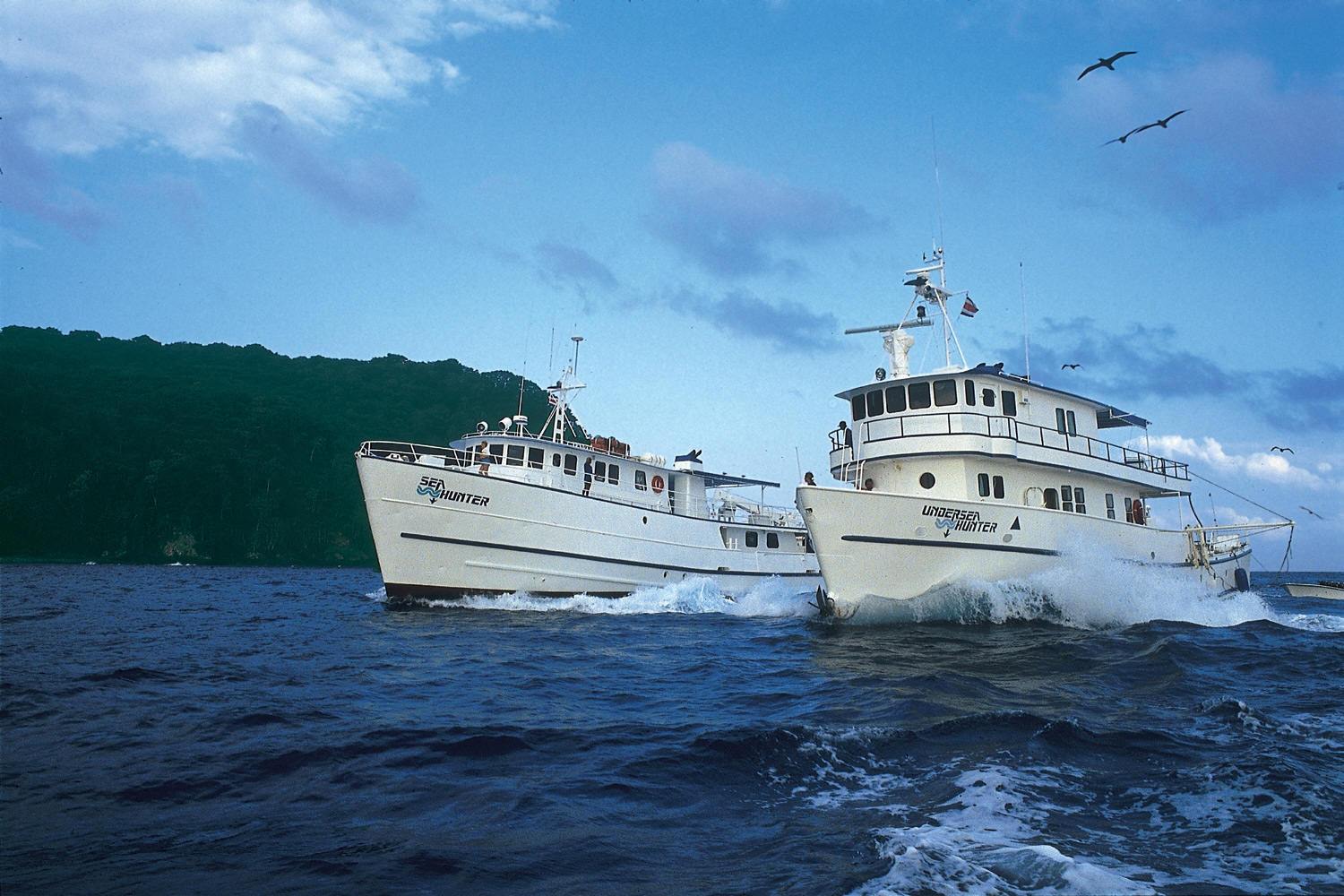 Liveaboard dive boats