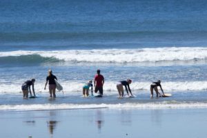 Jungle’s Edge Yoga and Surf Retreat: surfing